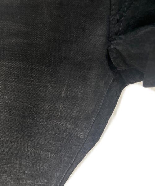 RRL（ダブルアールエル）RRL (ダブルアールエル) スタッズデニムパンツ　USA製  ブラック サイズ:28×30の古着・服飾アイテム