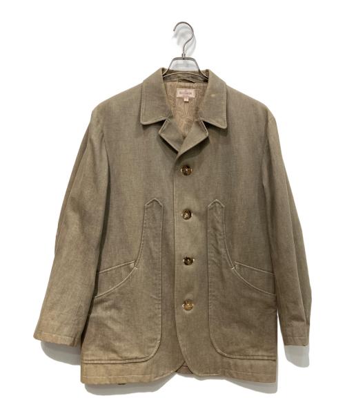 NEZU YOHINTEN（ネヅヨウヒンテン）NEZU YOHINTEN (ネヅヨウヒンテン) カラーデニム シェパードジャケット グレー サイズ:2の古着・服飾アイテム