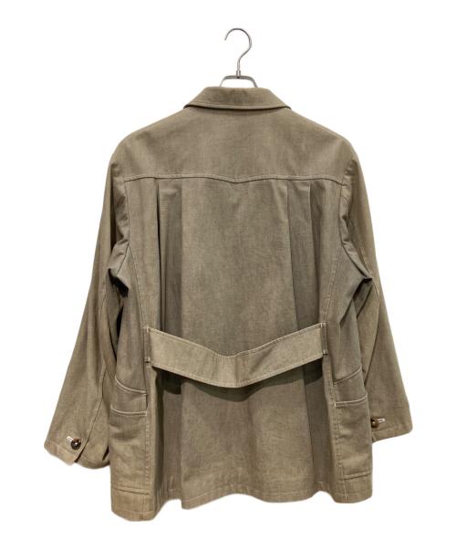 NEZU YOHINTEN（ネヅヨウヒンテン）NEZU YOHINTEN (ネヅヨウヒンテン) カラーデニム シェパードジャケット グレー サイズ:2の古着・服飾アイテム