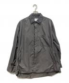 steinシュタイン）の古着「OVERSIZED WIND SHIRT」｜グレー