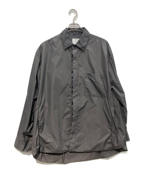 stein（シュタイン）stein (シュタイン) OVERSIZED WIND SHIRT グレー サイズ:Sの古着・服飾アイテム