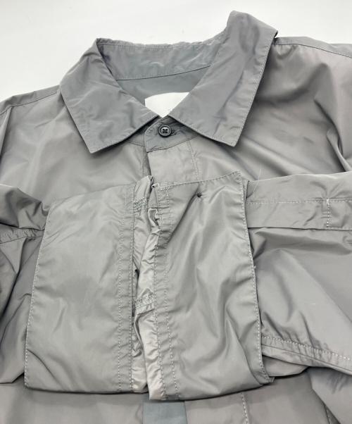 stein（シュタイン）stein (シュタイン) OVERSIZED WIND SHIRT グレー サイズ:Sの古着・服飾アイテム