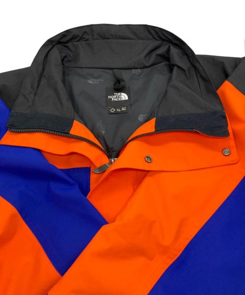 THE NORTH FACE（ザ ノース フェイス）THE NORTH FACE (ザ ノース フェイス) レイジGTX シェルジャケット　GORE-TEX RAGE GTX オレンジ×ブルー サイズ:XLの古着・服飾アイテム