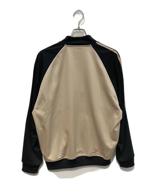 adidas（アディダス）adidas (アディダス) ルーズ メッシュ トラックトップ ベージュ サイズ:Lの古着・服飾アイテム