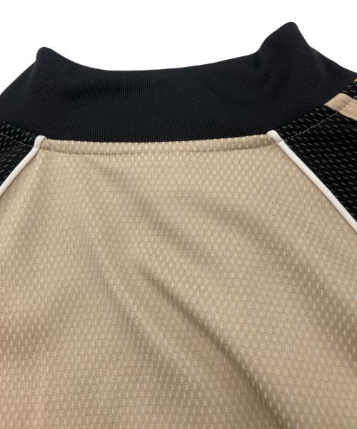 adidas（アディダス）adidas (アディダス) ルーズ メッシュ トラックトップ ベージュ サイズ:Lの古着・服飾アイテム