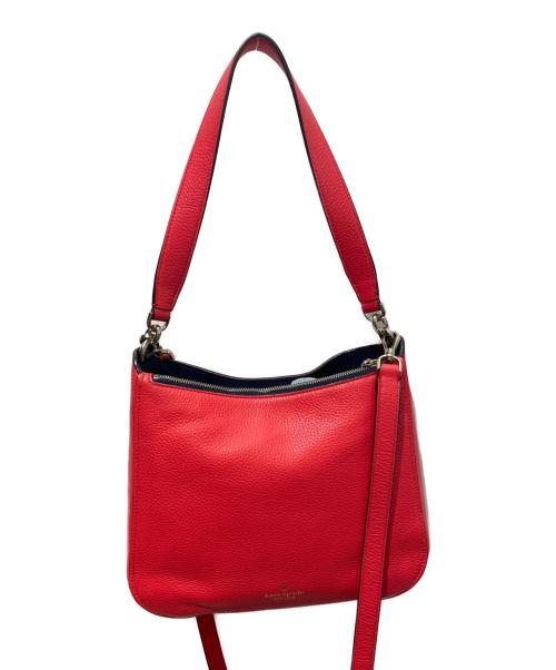 Kate Spade（ケイトスペード）Kate Spade (ケイトスペード) ハンドバッグ レッドの古着・服飾アイテム