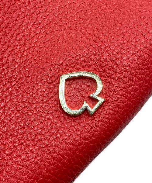 Kate Spade（ケイトスペード）Kate Spade (ケイトスペード) ハンドバッグ レッドの古着・服飾アイテム