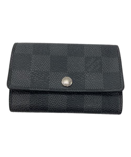 LOUIS VUITTON（ルイ ヴィトン）LOUIS VUITTON (ルイ ヴィトン) ミュルティクレ6 キーケース　ダミエ ブラックの古着・服飾アイテム
