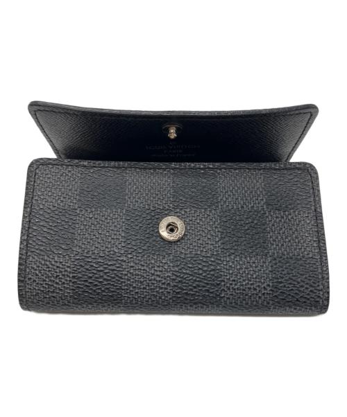 LOUIS VUITTON（ルイ ヴィトン）LOUIS VUITTON (ルイ ヴィトン) ミュルティクレ6 キーケース　ダミエ ブラックの古着・服飾アイテム