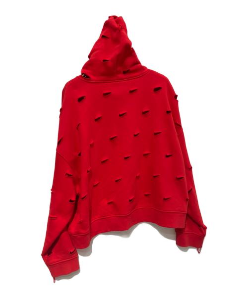 NIKE（ナイキ）NIKE (ナイキ) JACQUEMUS (ジャックムス) Nrg He L S Hoodie レッド サイズ:Mの古着・服飾アイテム