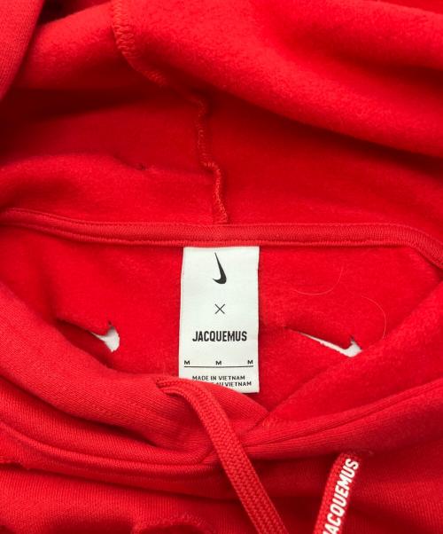 NIKE（ナイキ）NIKE (ナイキ) JACQUEMUS (ジャックムス) Nrg He L S Hoodie レッド サイズ:Mの古着・服飾アイテム