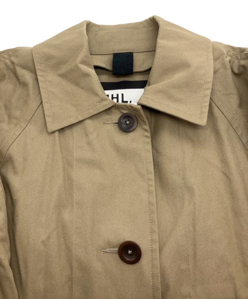 MHL（マーガレットハウエル）MHL (マーガレットハウエル) ライナー付コットンナイロンツイル ステンカラーコート ベージュ サイズ:1の古着・服飾アイテム