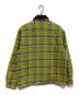 Supreme (シュプリーム) Faux Fur Collar Flannel Shirt　21FW グリーン サイズ:M：14000円