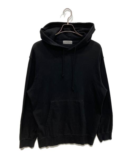 Yohji Yamamoto pour homme（ヨウジヤマモト プールオム）Yohji Yamamoto pour homme (ヨウジヤマモト プールオム) TWIST DENSE PLAIN STITCH HOODIE ブラック サイズ:2の古着・服飾アイテム
