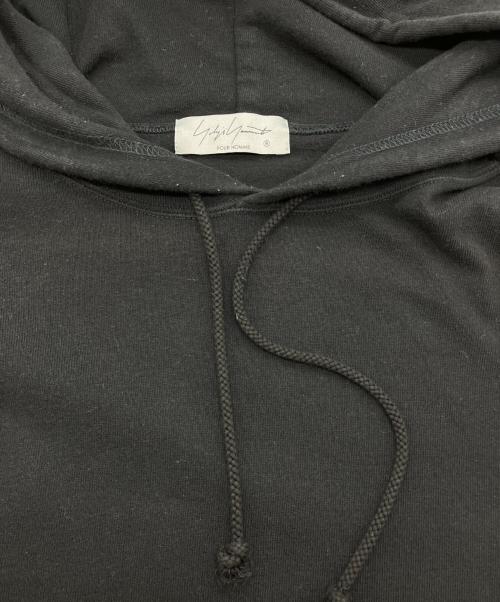 Yohji Yamamoto pour homme（ヨウジヤマモト プールオム）Yohji Yamamoto pour homme (ヨウジヤマモト プールオム) TWIST DENSE PLAIN STITCH HOODIE ブラック サイズ:2の古着・服飾アイテム
