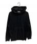 Yohji Yamamoto pour homme（ヨウジヤマモト プールオム）の古着「TWIST DENSE PLAIN STITCH HOODIE」｜ブラック