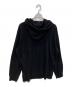 Yohji Yamamoto pour homme (ヨウジヤマモト プールオム) TWIST DENSE PLAIN STITCH HOODIE ブラック サイズ:2：8000円