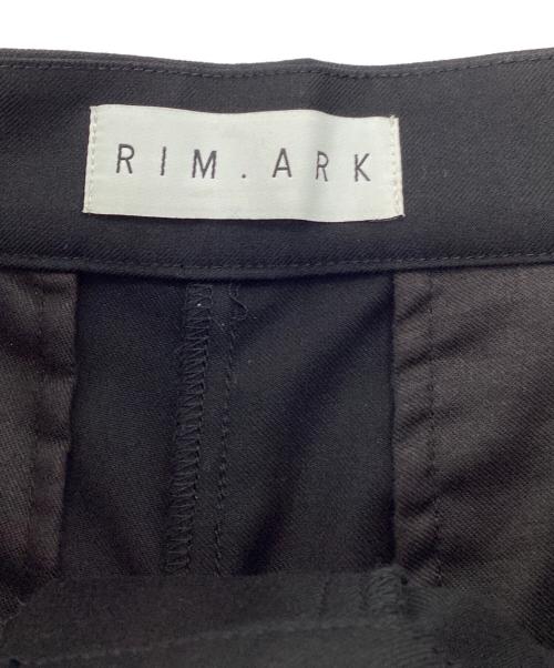 RIM.ARK（リムアーク）RIM.ARK (リムアーク) W tack wide slacks ブラック サイズ:36の古着・服飾アイテム