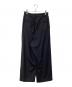 RIM.ARK (リムアーク) W tack wide slacks ブラック サイズ:36：10000円