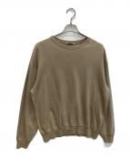 AURALEEオーラリー）の古着「ELASTIC HIGH GAUGE SWEAT P/O」｜ベージュ