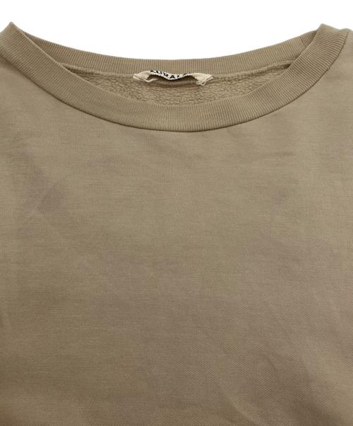 AURALEE（オーラリー）AURALEE (オーラリー) ELASTIC HIGH GAUGE SWEAT P/O ベージュ サイズ:3の古着・服飾アイテム
