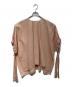 SACRA（サクラ）の古着「COTTON LINEN TYPEWRITER TOP   123212071」｜ピンク