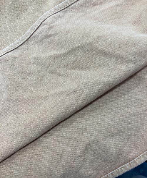 ATLAST & CO（アットラスト）ATLAST & CO (アットラスト) ハーフジップシャツ ベージュ サイズ:14 1/2の古着・服飾アイテム
