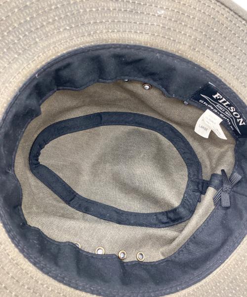 FILSON（フィルソン）FILSON (フィルソン) オイルドコットンハット カーキ サイズ:Lの古着・服飾アイテム