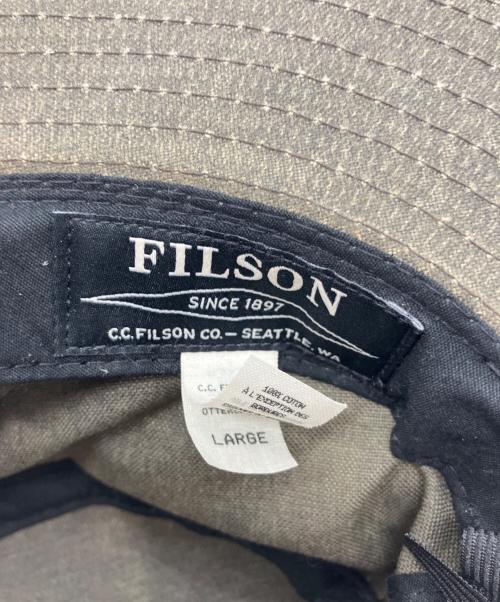 FILSON（フィルソン）FILSON (フィルソン) オイルドコットンハット カーキ サイズ:Lの古着・服飾アイテム