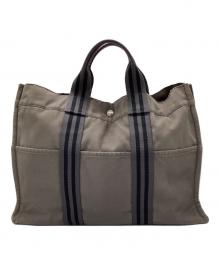 HERMES（エルメス）の古着「トートバッグ　	エールライン」｜グレー
