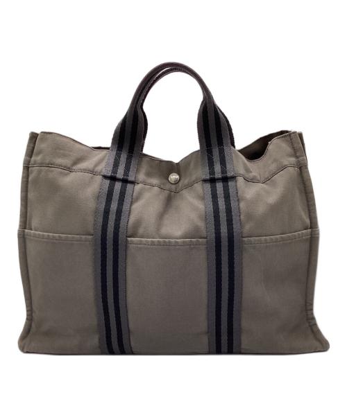 HERMES（エルメス）HERMES (エルメス) トートバッグ　	エールライン グレー サイズ:-の古着・服飾アイテム