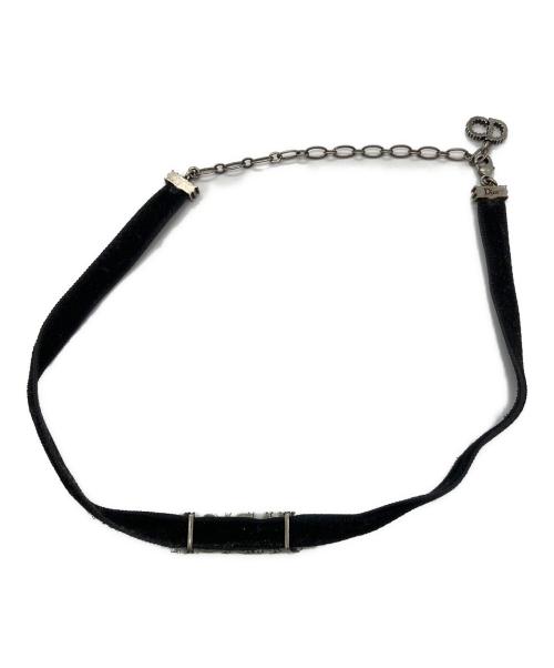 Christian Dior（クリスチャン ディオール）Christian Dior (クリスチャン ディオール) JA DIOR チョーカー ブラック サイズ:-の古着・服飾アイテム