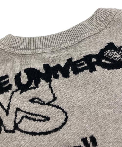 Aape BY A BATHING APE（エーエイプ バイ アベイシングエイプ）Aape BY A BATHING APE (エーエイプ バイ アベイシングエイプ) CREW NECK KNIT グレー サイズ:L 未使用品の古着・服飾アイテム