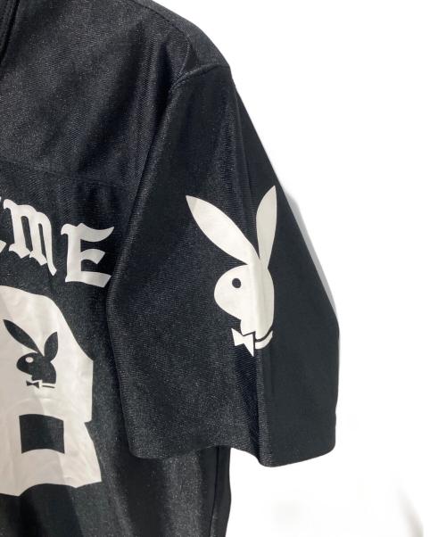 SUPREME（シュプリーム）Supreme (シュプリーム) PLAY BOY (プレイボーイ) Football top  14SS ブラック サイズ:Mの古着・服飾アイテム
