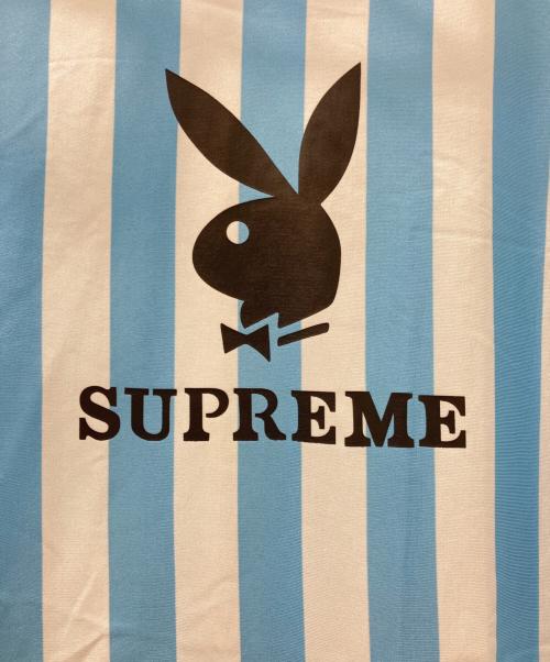 SUPREME（シュプリーム）Supreme (シュプリーム) PLAY BOY (プレイボーイ) SOCCER JERSEY  18SS ブルー サイズ:Mの古着・服飾アイテム