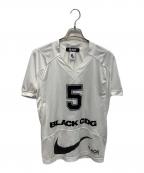 BLACK COMME des GARCONS×NIKEブラックコムデギャルソン×ナイキ）の古着「ゲームシャツ　1T-T102」｜ホワイト
