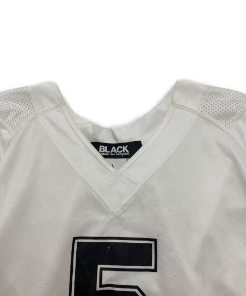 BLACK COMME des GARCONS（ブラックコムデギャルソン）BLACK COMME des GARCONS (ブラックコムデギャルソン) NIKE (ナイキ) ゲームシャツ　1T-T102 ホワイト サイズ:Lの古着・服飾アイテム
