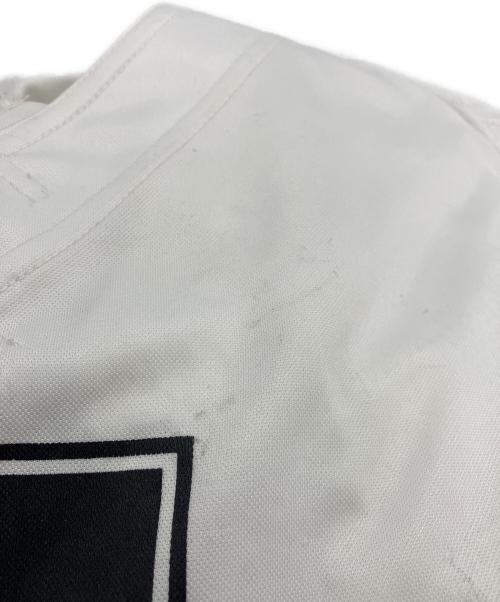 BLACK COMME des GARCONS（ブラックコムデギャルソン）BLACK COMME des GARCONS (ブラックコムデギャルソン) NIKE (ナイキ) ゲームシャツ　1T-T102 ホワイト サイズ:Lの古着・服飾アイテム