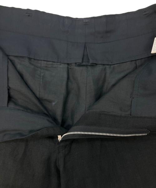 Yohji Yamamoto pour homme（ヨウジヤマモト プールオム）Yohji Yamamoto pour homme (ヨウジヤマモト プールオム) 赤ボタン ステッチデザインパンツ　HY-P47-801 ブラック サイズ:SIZE　２の古着・服飾アイテム