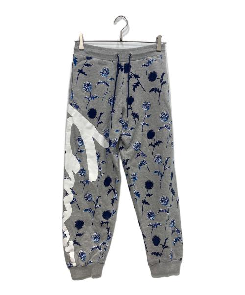 KENZO（ケンゾー）KENZO (ケンゾー) 総柄スウェットパンツ グレー サイズ:XSの古着・服飾アイテム
