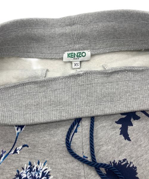 KENZO（ケンゾー）KENZO (ケンゾー) 総柄スウェットパンツ グレー サイズ:XSの古着・服飾アイテム