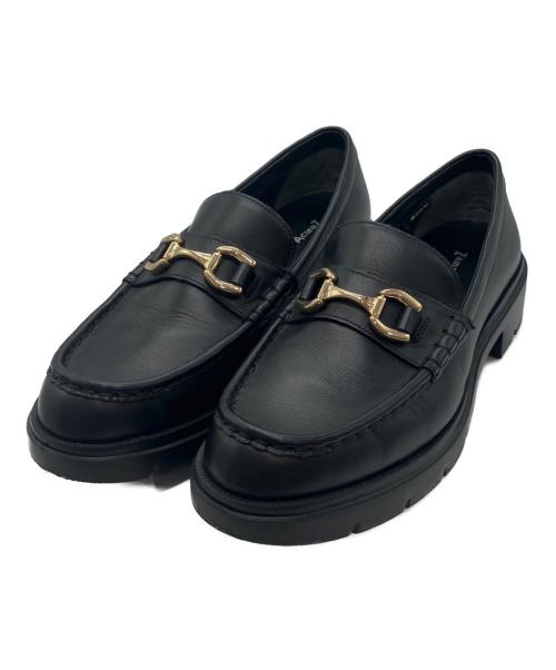 AcureZ（アキュアーズ）AcureZ (アキュアーズ) 全天候型カジュアルビットローファー　ASICS　	GORE-TEX　AO-10252 ブラック サイズ:25cmの古着・服飾アイテム