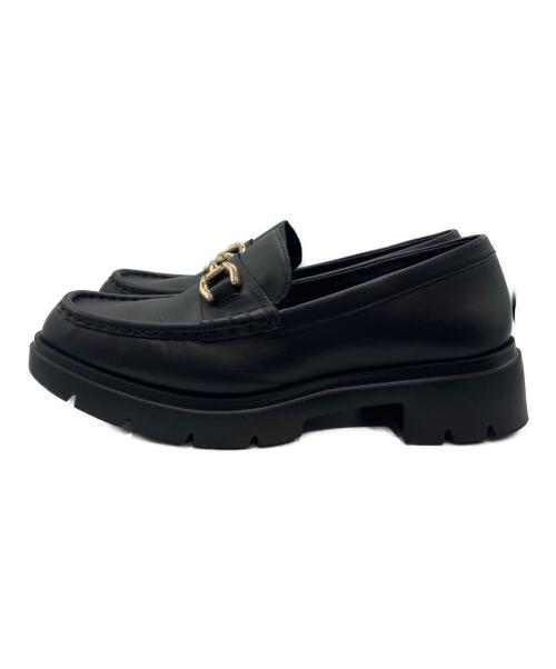 AcureZ（アキュアーズ）AcureZ (アキュアーズ) 全天候型カジュアルビットローファー　ASICS　	GORE-TEX　AO-10252 ブラック サイズ:25cmの古着・服飾アイテム