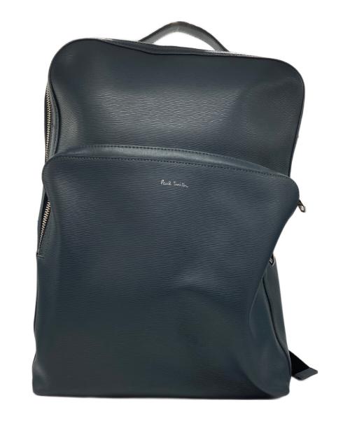 PAUL SMITH（ポールスミス）Paul Smith (ポールスミス) レザーリュック ネイビー サイズ:-の古着・服飾アイテム