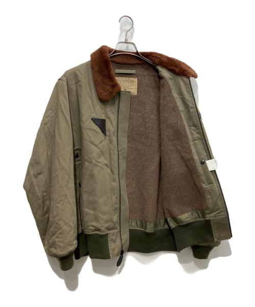 AVIREX（アヴィレックス）AVIREX (アヴィレックス) TYPE B-15A CUSTOM フライトジャケット　Sleepy-Time Gal  オリーブ サイズ:44の古着・服飾アイテム