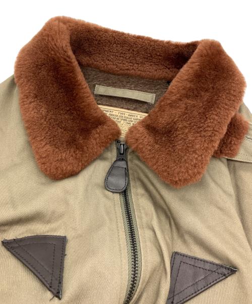 AVIREX（アヴィレックス）AVIREX (アヴィレックス) TYPE B-15A CUSTOM フライトジャケット　Sleepy-Time Gal  オリーブ サイズ:44の古着・服飾アイテム