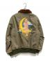AVIREX (アヴィレックス) TYPE B-15A CUSTOM フライトジャケット　Sleepy-Time Gal  オリーブ サイズ:44：20000円