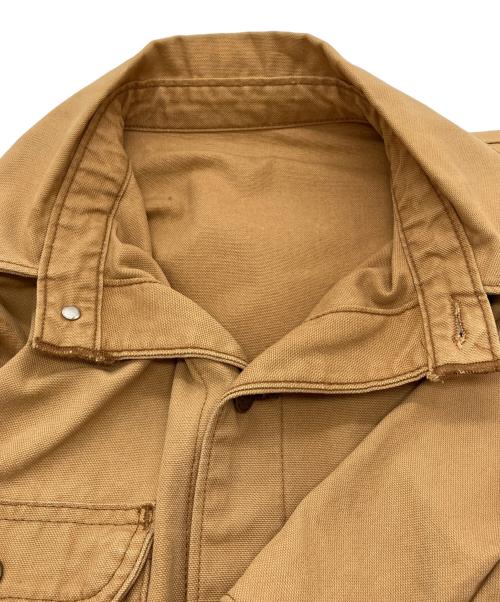 Pointer（ポインター）POINTER (ポインター) カバーオール　USA製 ブラウン サイズ:Sの古着・服飾アイテム