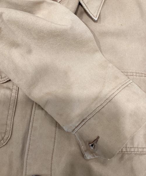 Pointer（ポインター）POINTER (ポインター) カバーオール　USA製 ブラウン サイズ:Sの古着・服飾アイテム