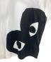 中古・古着 PLAY COMME des GARCONS (プレイコムデギャルソン) デカブラックハートTシャツ　AX-T347 ブラック×ホワイト サイズ:XL：12000円